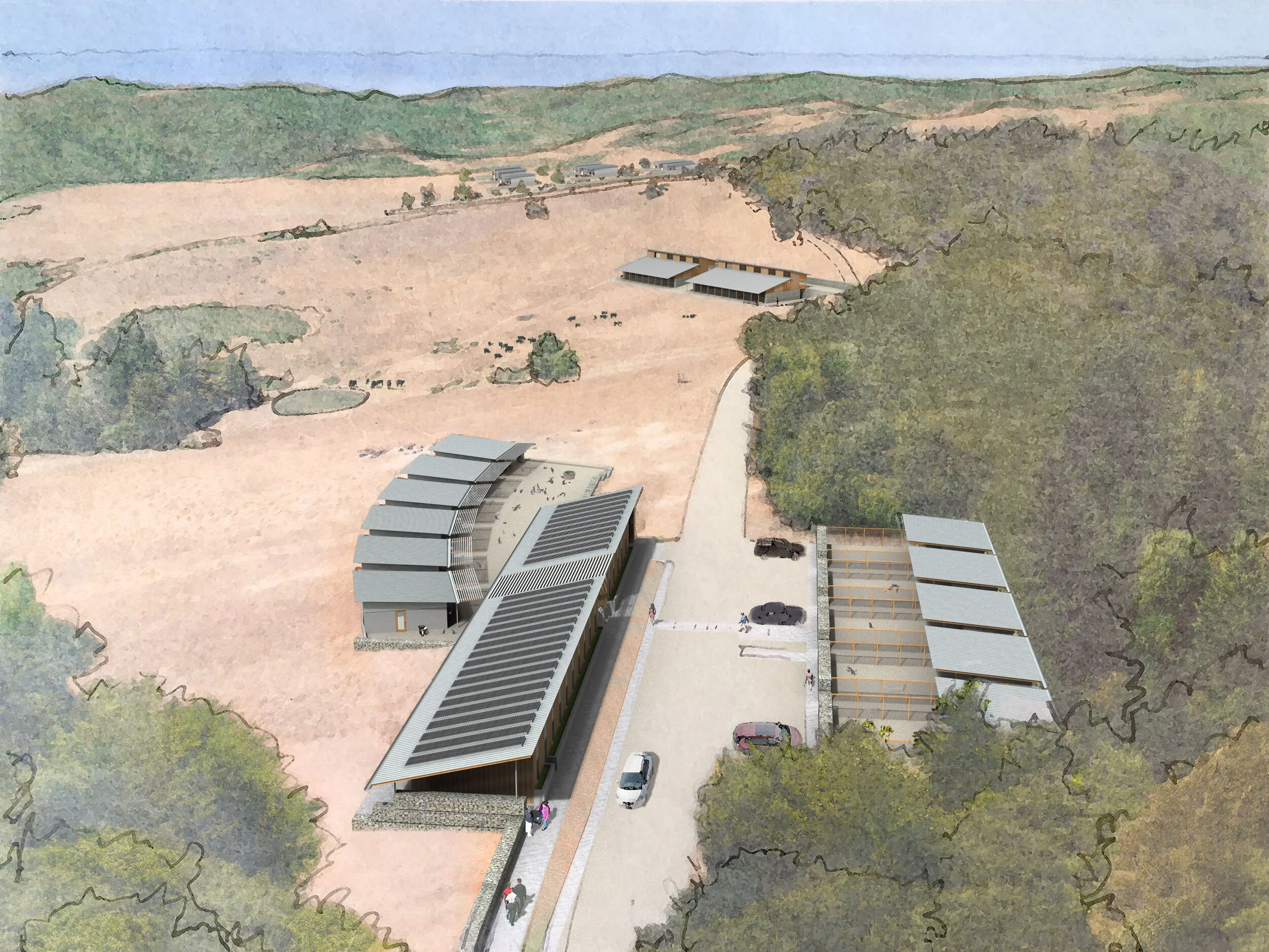 Aerial View rendering collaboration between WDS and Blackbox