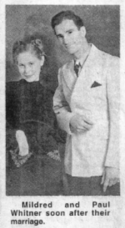 Paul and Mickey shortly after their 1936 wedding. (From a July 2, 2002 interview with Mickey in the Yancey Common Times Journal.)