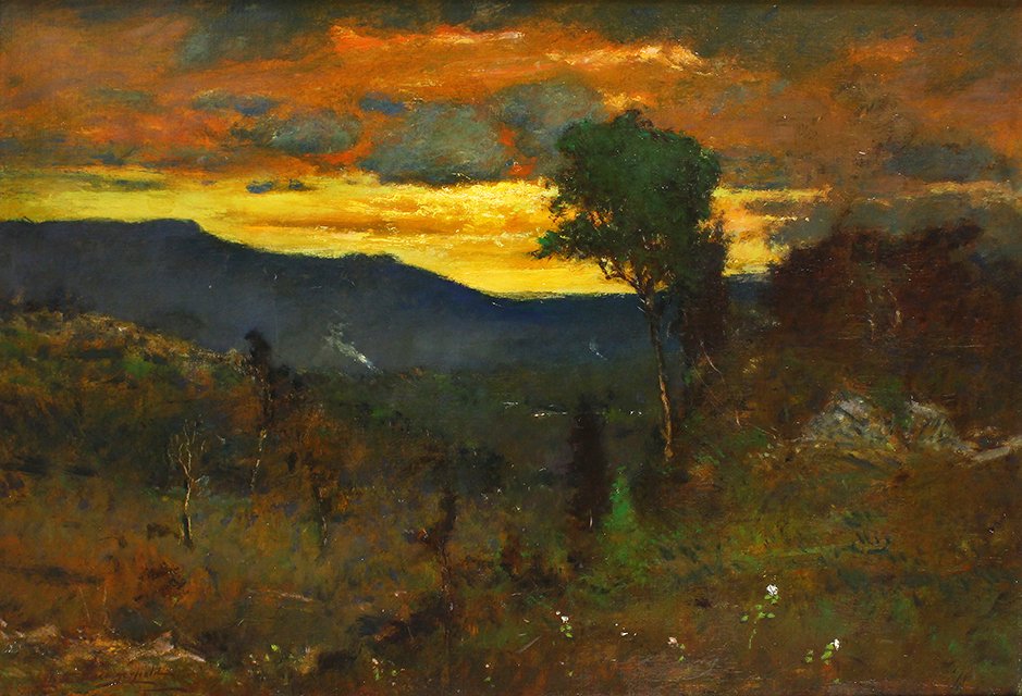  Elliott Daingerfield,  Twilight , Grandfather’s Mountain, 1912, oil on canvas, Collection of Tim &amp; Diane Miller 