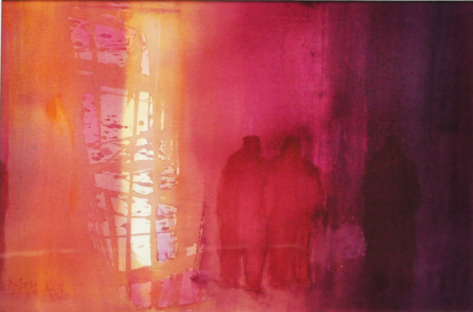 John McIver, Emerging 22, mixed media, 2009