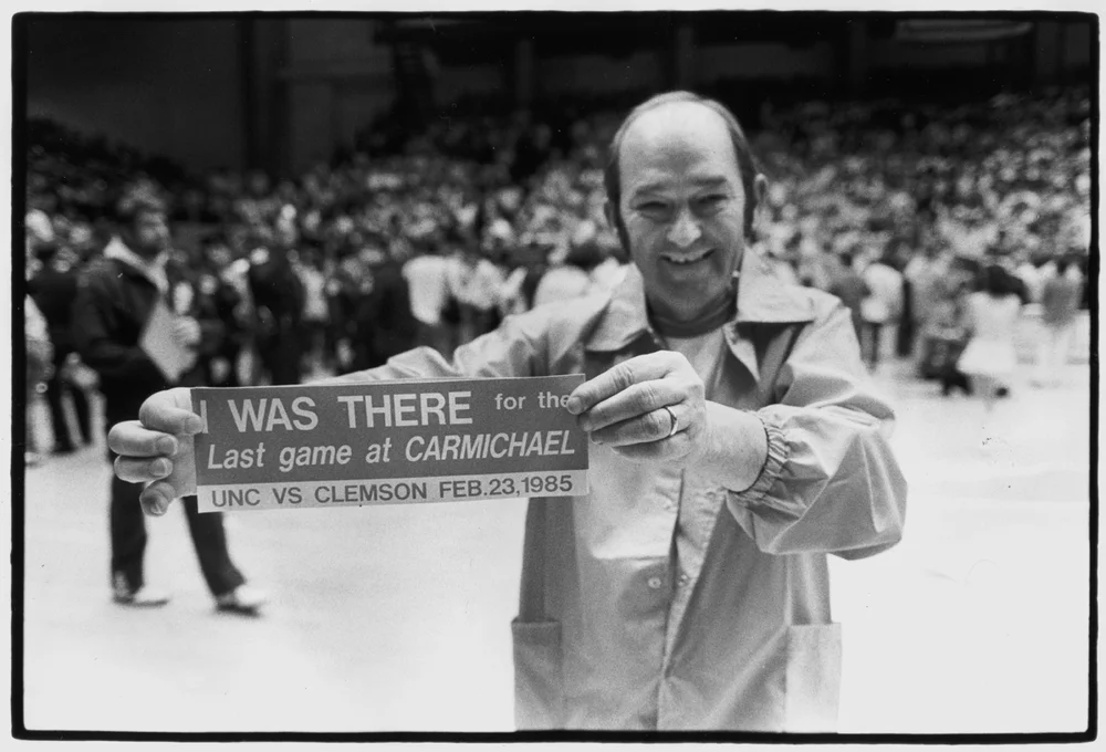 the first "official" last game at carmichael