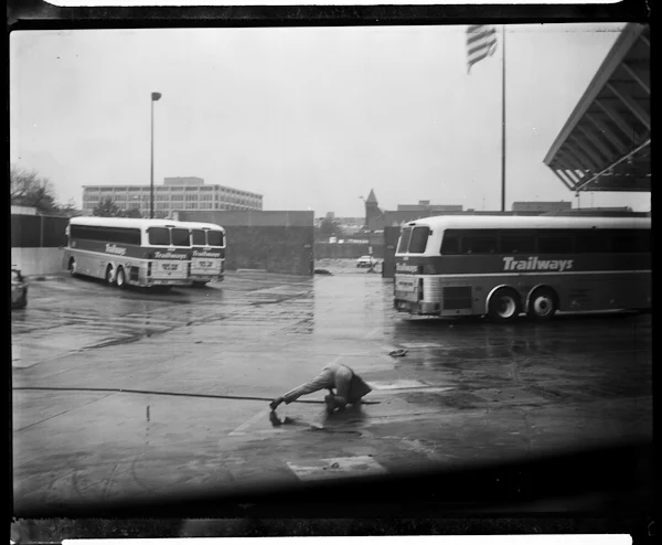 Refueling at the Bus Station, Washington, DC