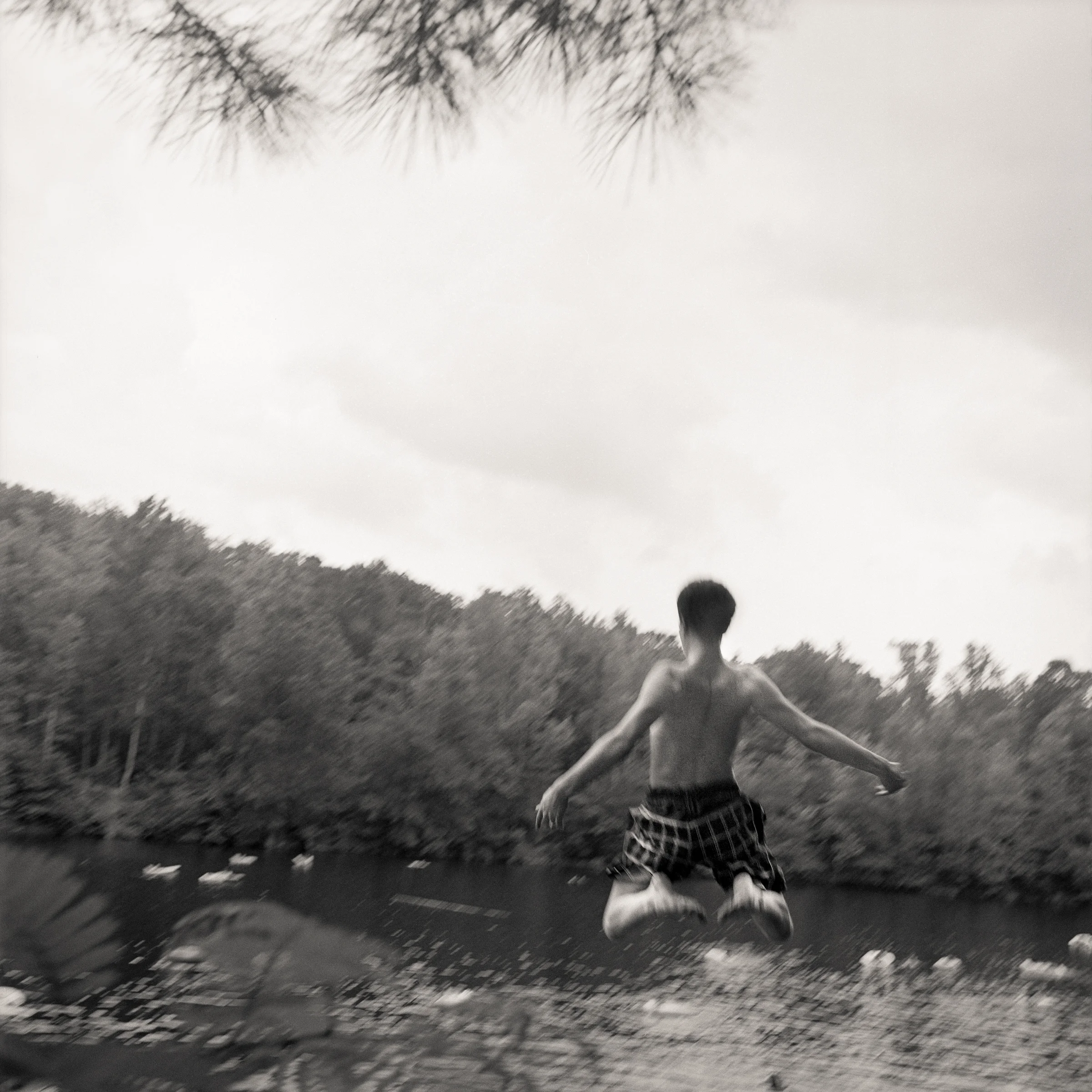 Leaper, Eno Quarry, Orange Co., NC 2015
