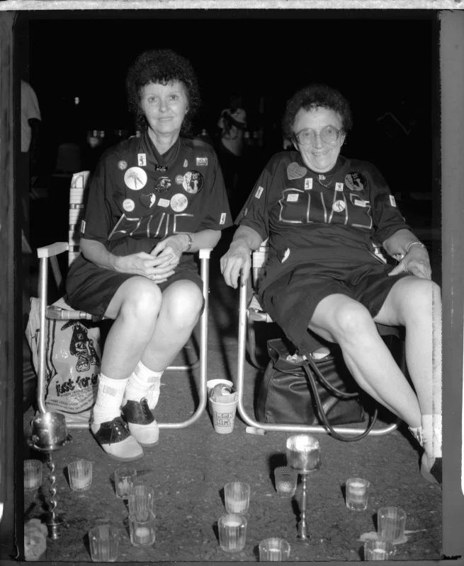 Best friends, Elvis Death week. Memphis TN 1997