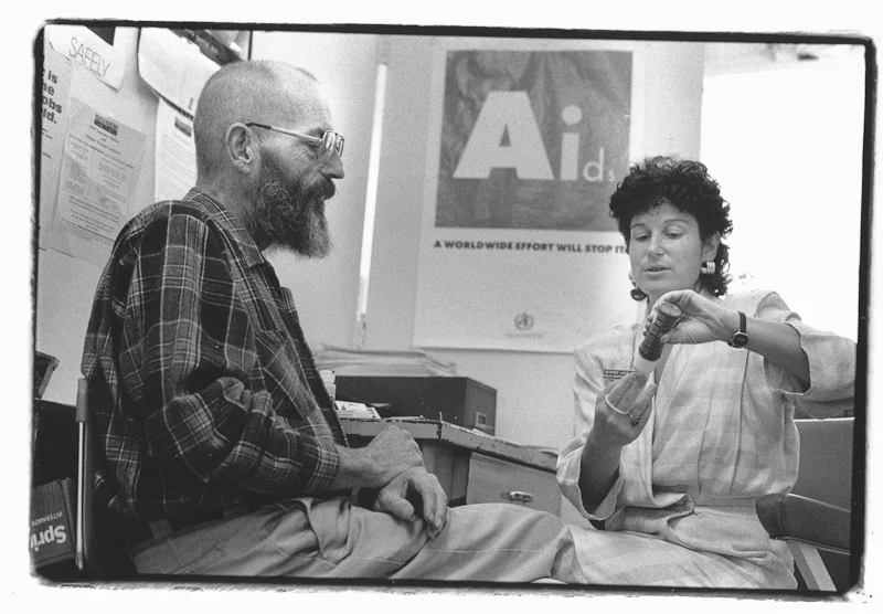 Desiree Loeb, a health education coordinator for the NO Aids Tas