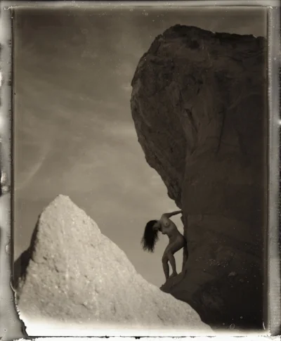 Zoe, Vazquez Rocks #3, CA 2002