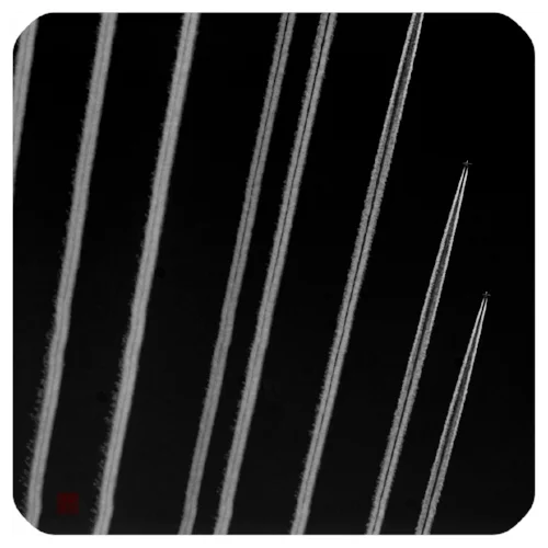contrail drift: 5 minutes