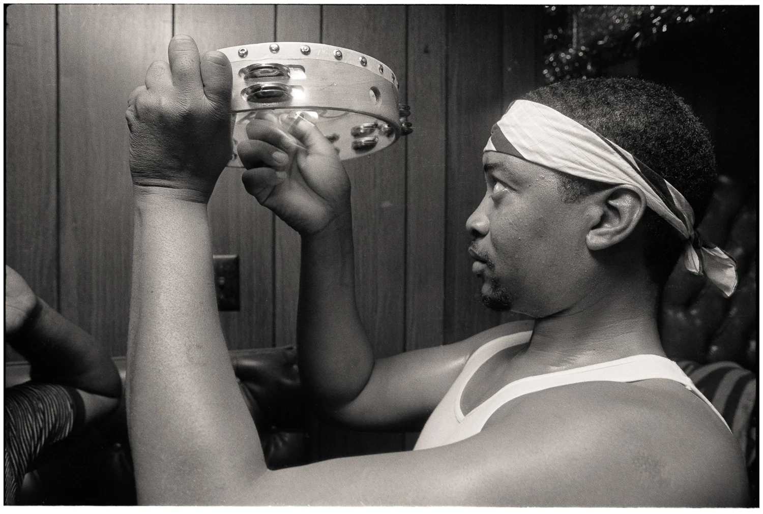 Creole Wild West, indian practice at the Glass House, NOLA 1991