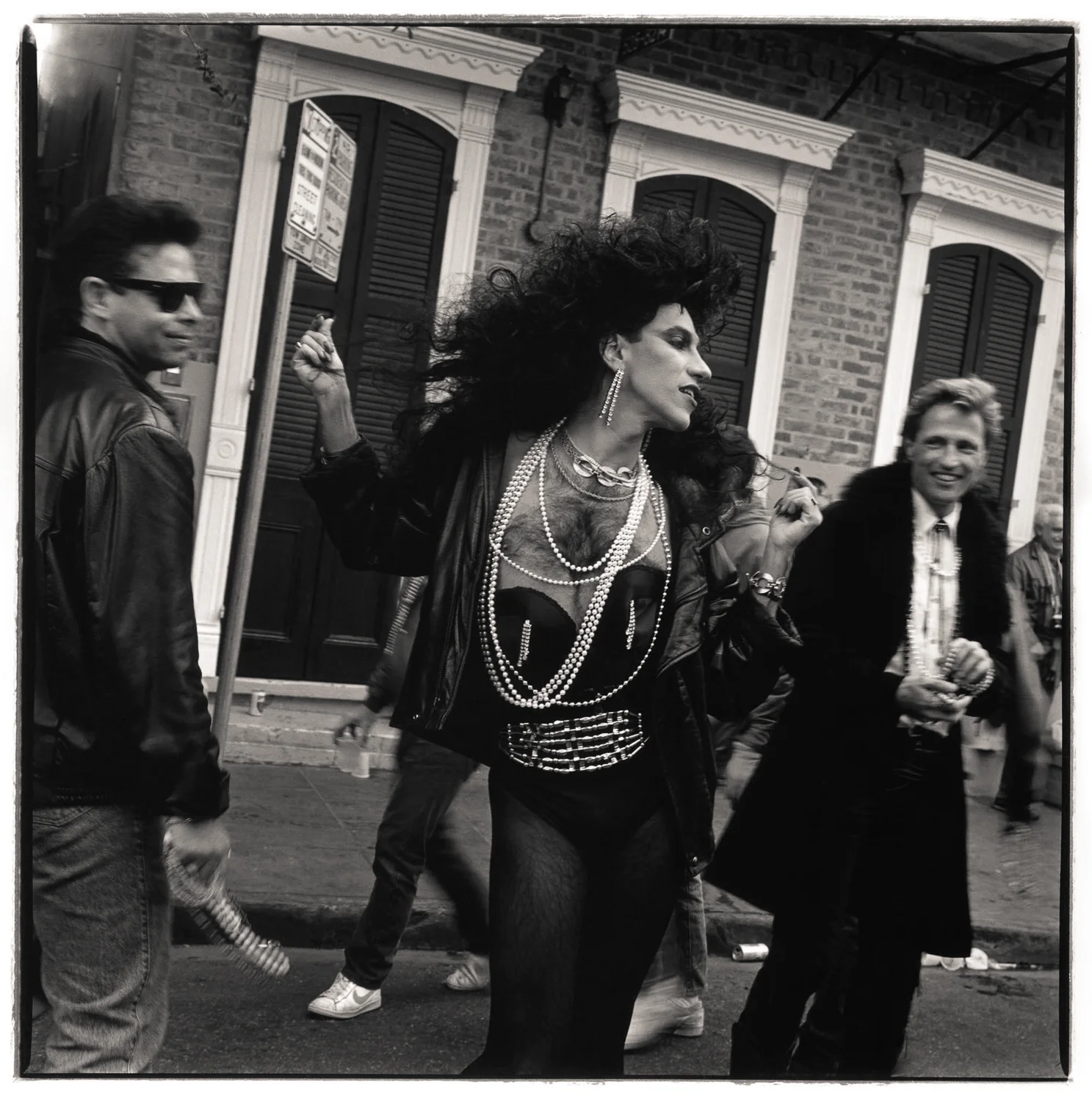 Mardis Gras drag queen New Orleans, LA 1989