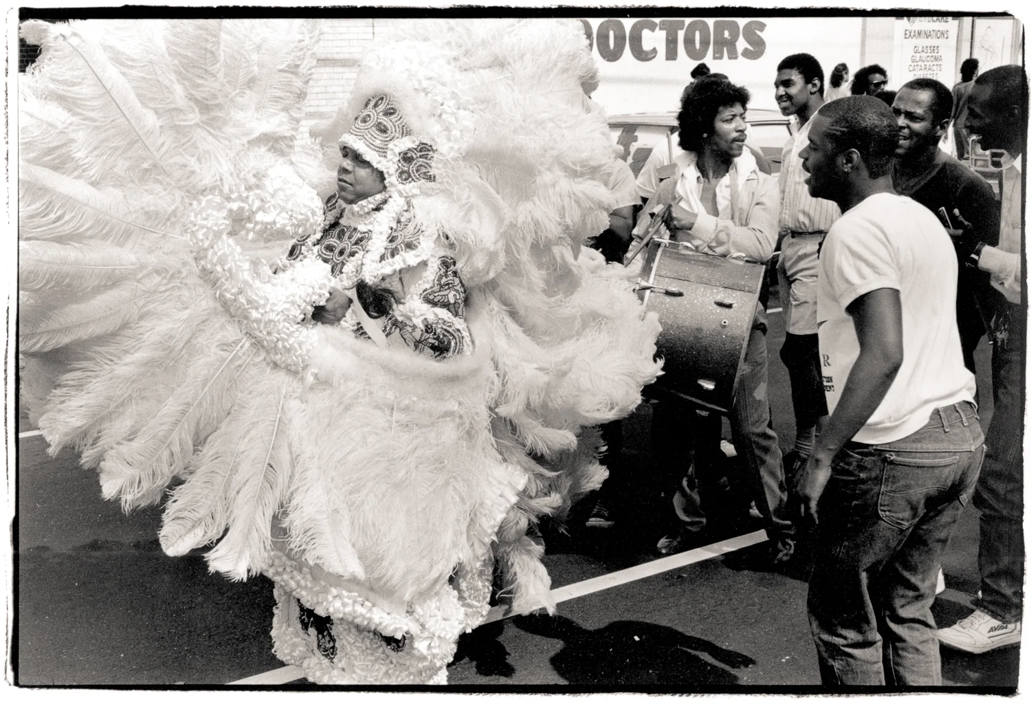 Mardi Gras Indians and Second Line New Orleans, LA 1989