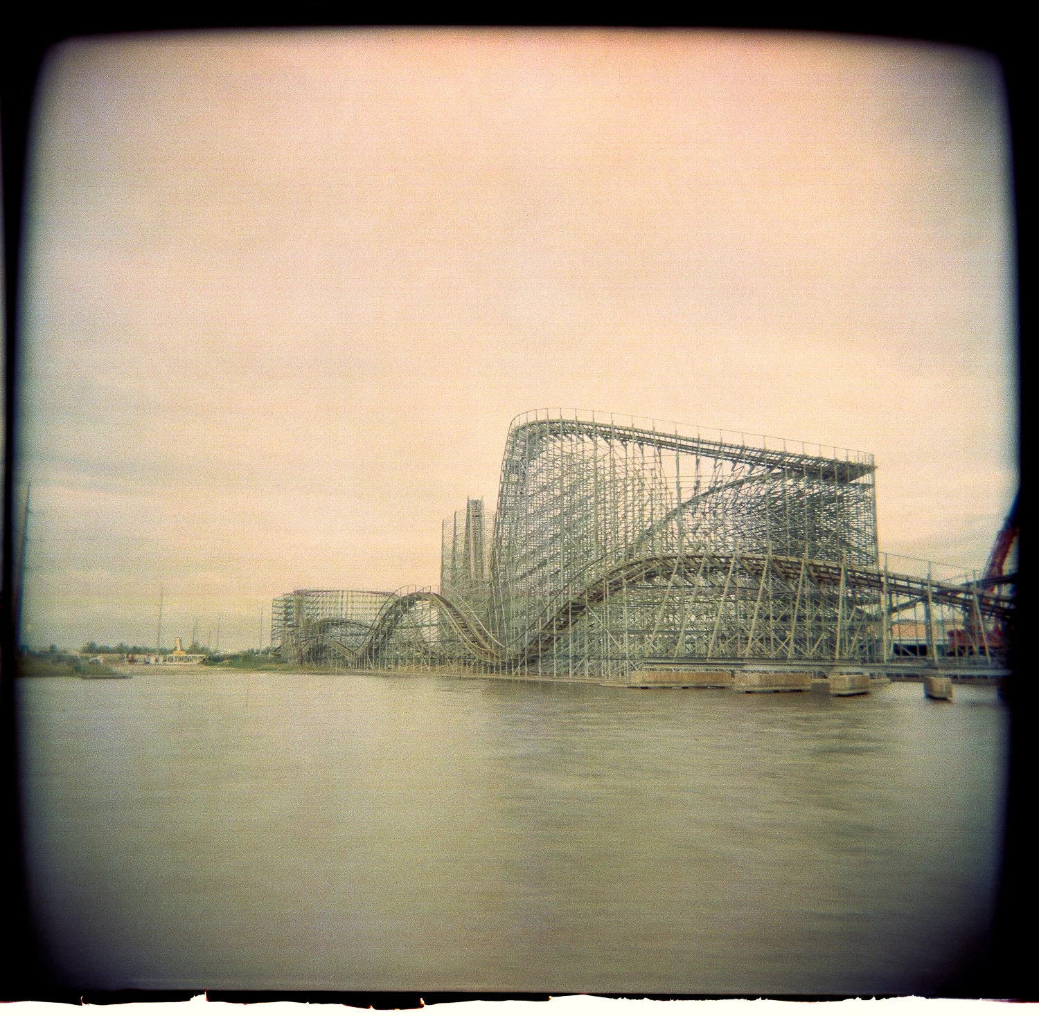 Jazzland roller coaster, Chalmette, LA