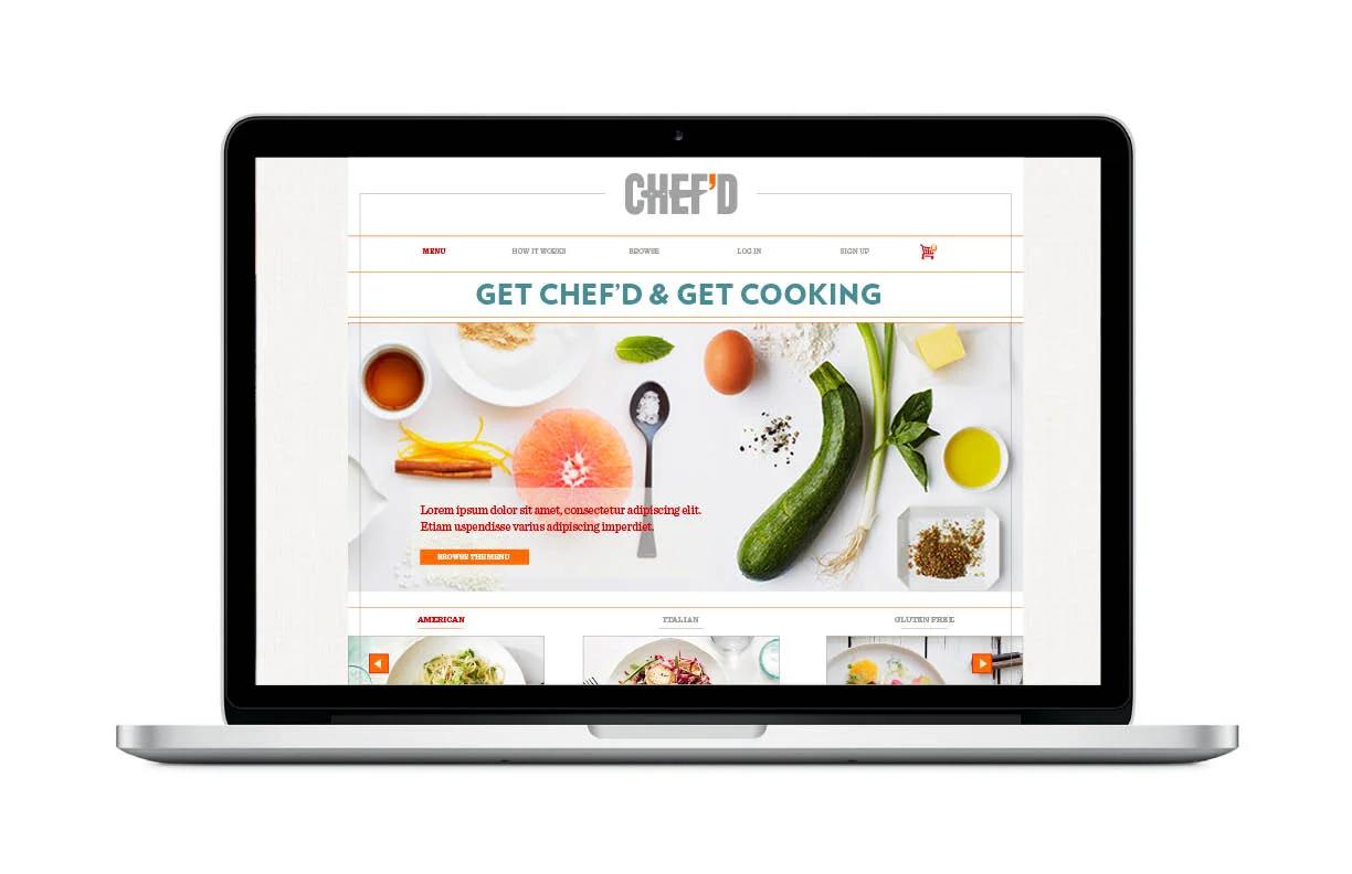 Chef'd website