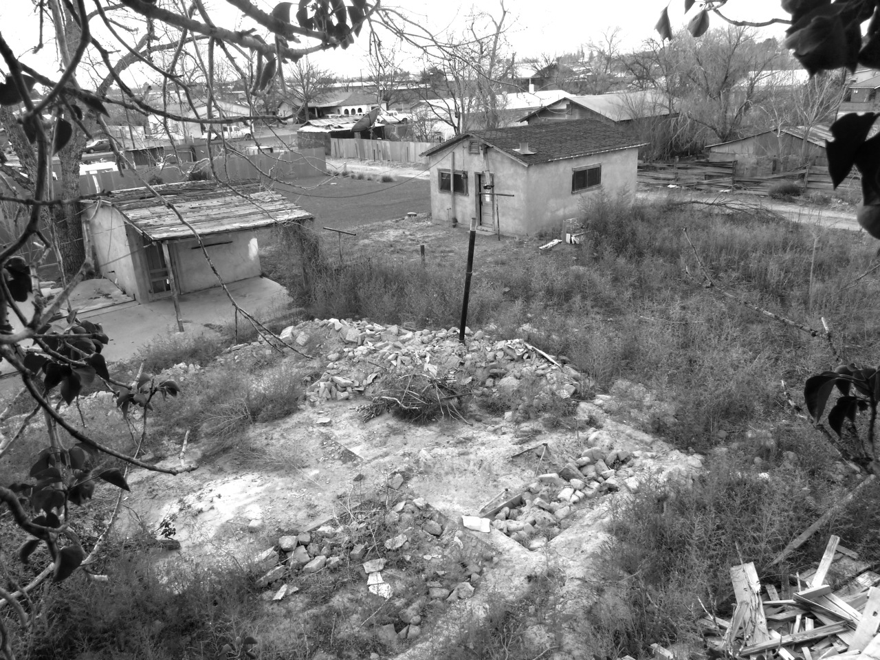 27 January 2014: This is what our property looks like from above.