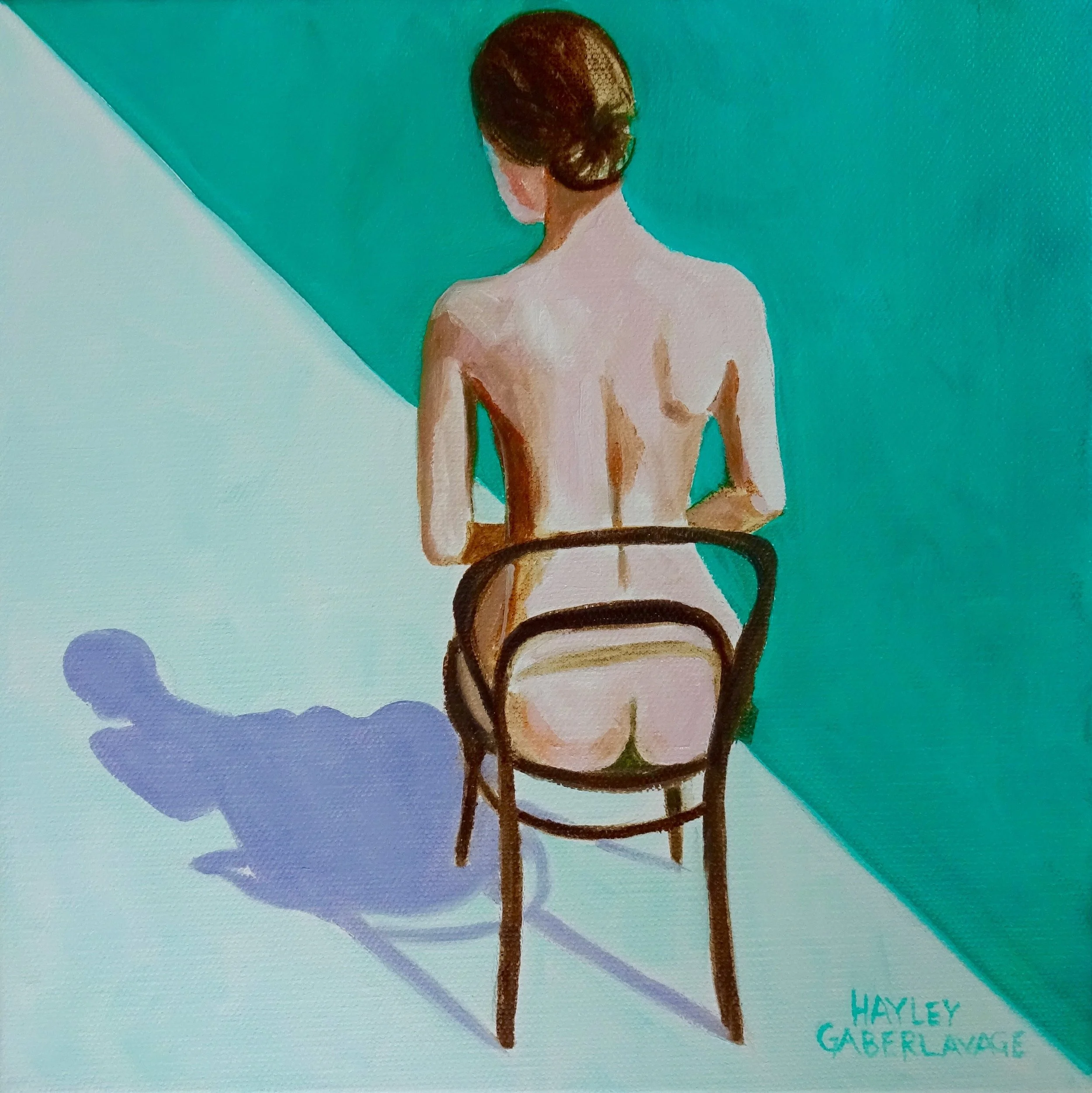 "Nude in Chair"