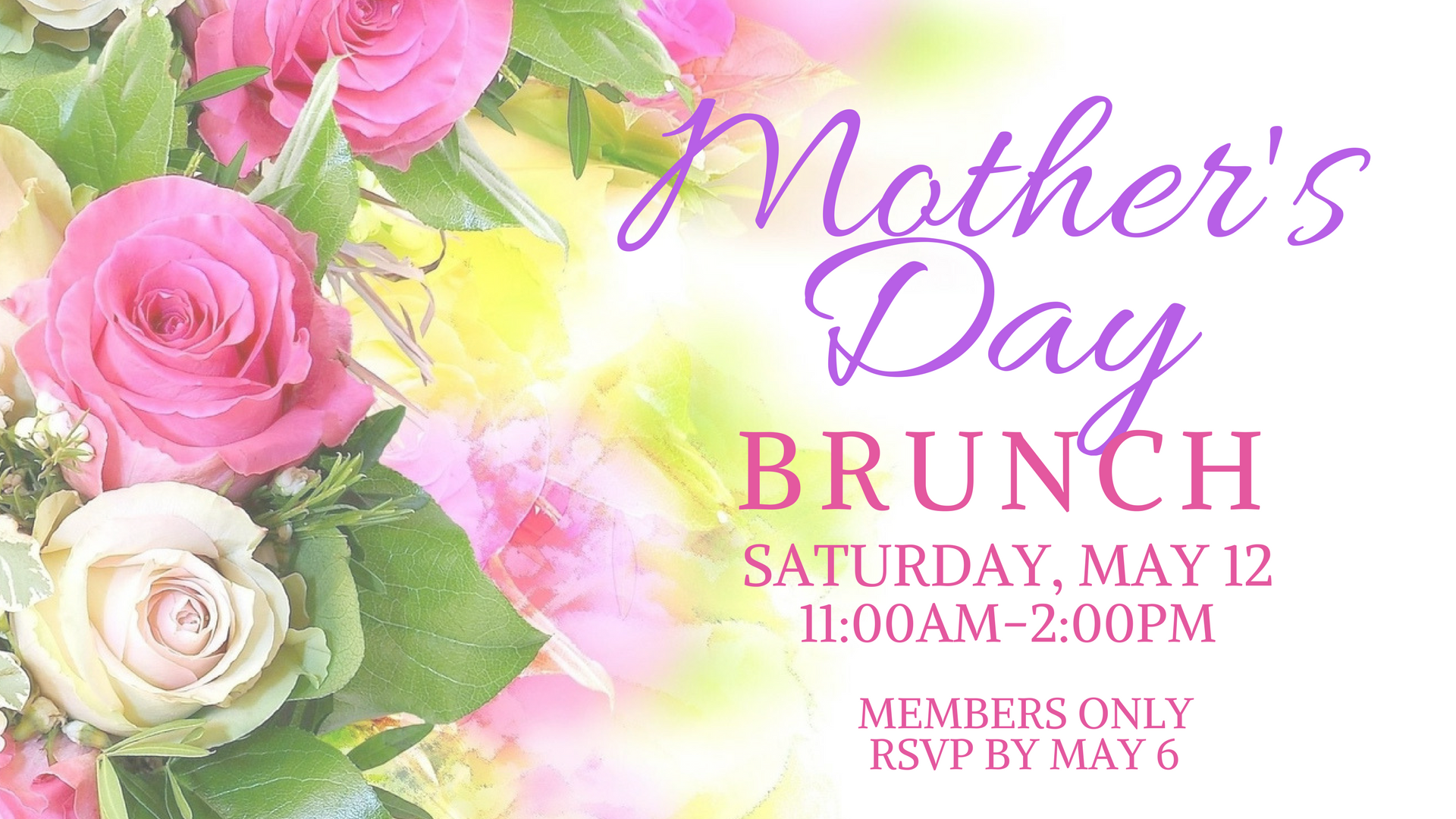 Members, Register by May 12th at wogbmothersdaybrunch2018.eventbrite.com Contact the church for more info: 410.664.6454 or info@wobaltimore.org.