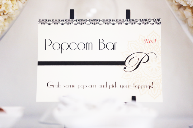 Oscars Party Printable Sign
