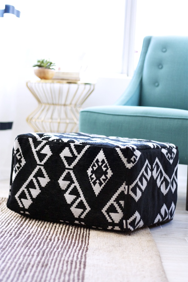 How to Make a Pouf Ottoman