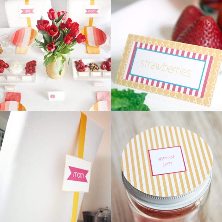 Mother's Day Party Printables — Kristi Murphy | DIY Blog