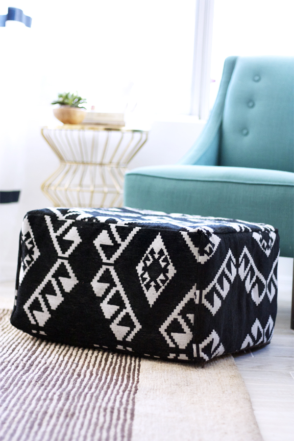 IKEA Hack Pouf