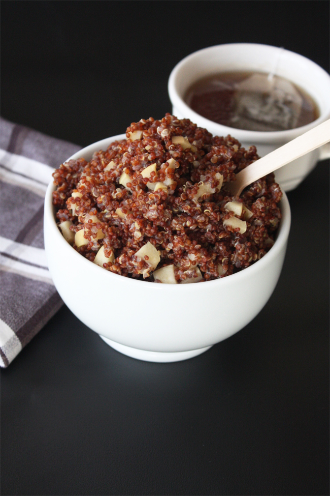 Apple Cinnamon Breakfast Quinoa