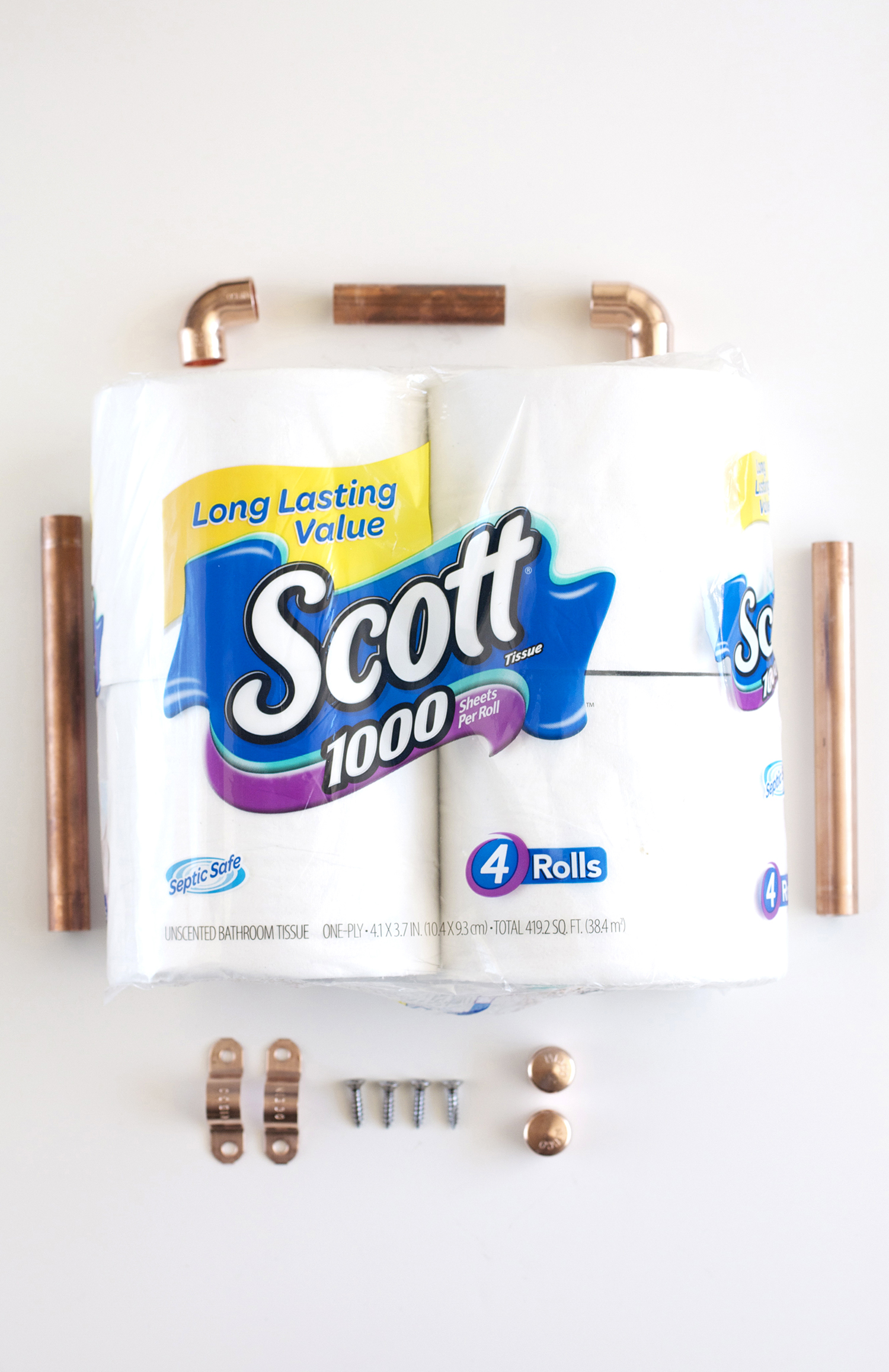 DIY It - Copper Toilet Paper Holders - A Kailo Chic Life