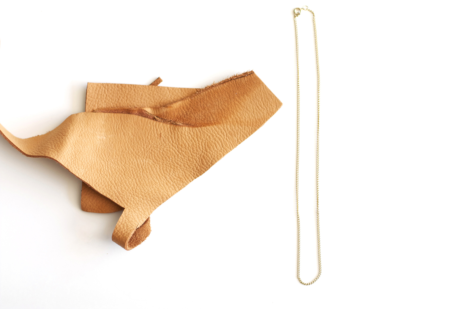 Making A Leather Necklace