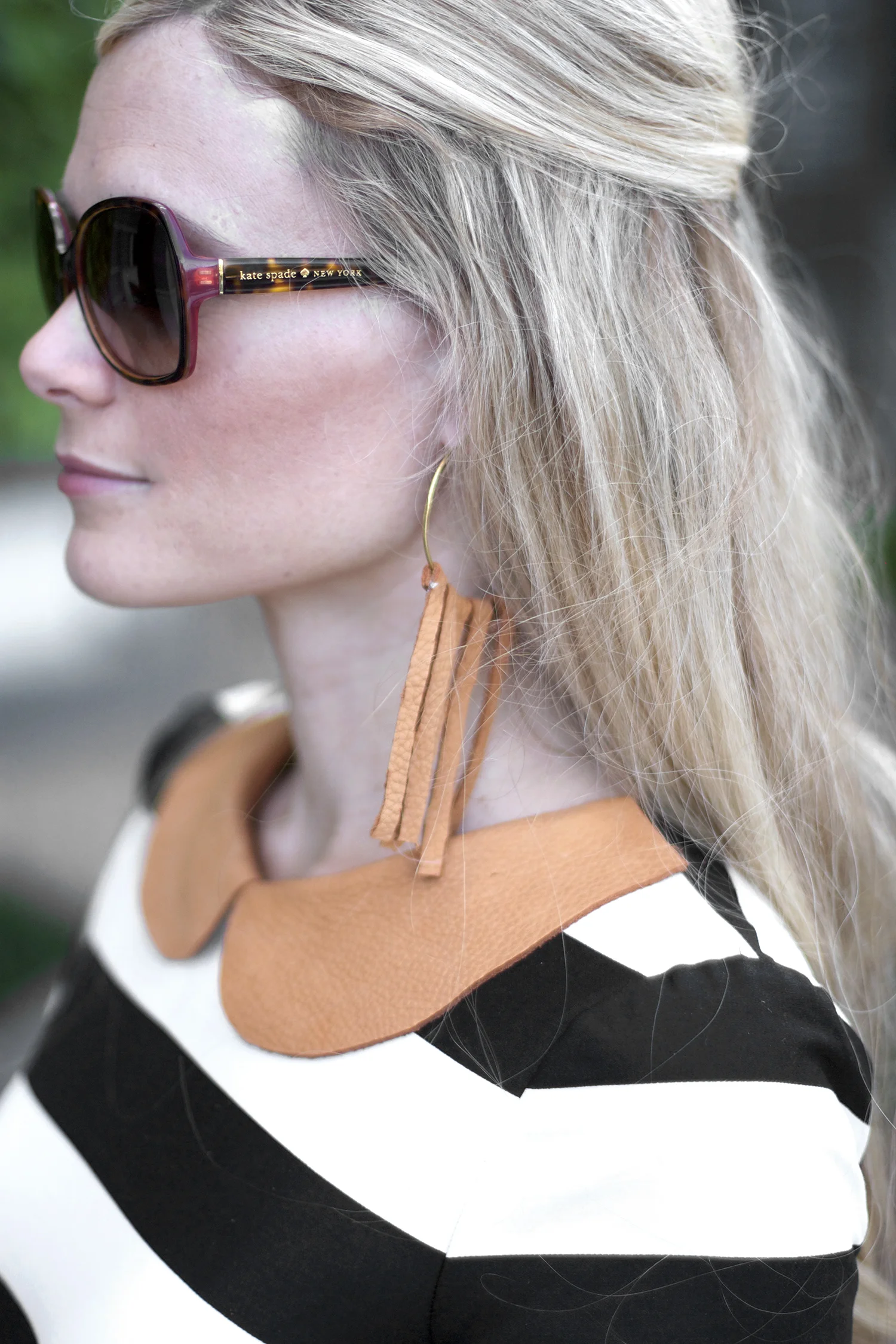 DIY Leather Fringe