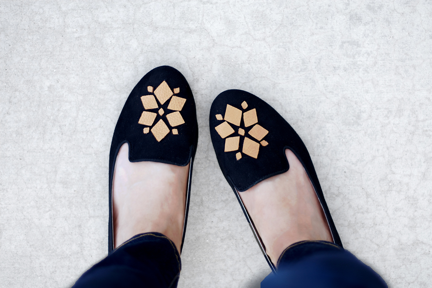 DIY Leather Embellished Loafers (Leather Couch Chronicles #10) — Kristi ...