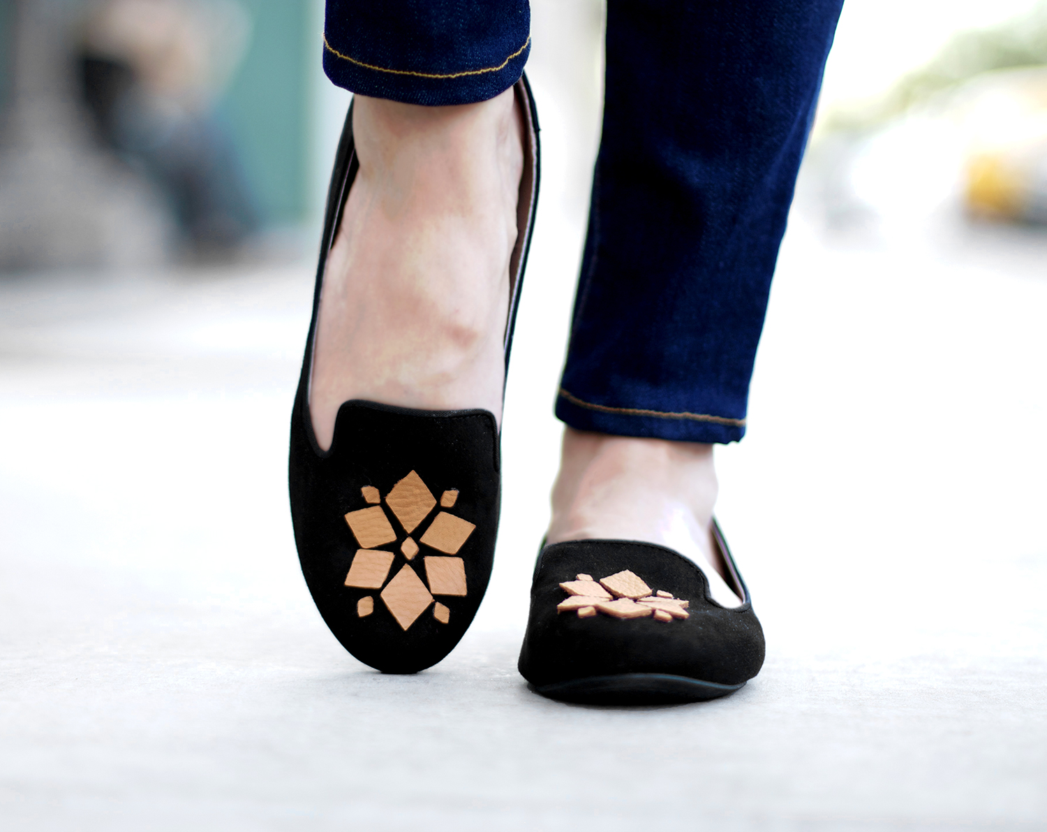 embellishing shoes