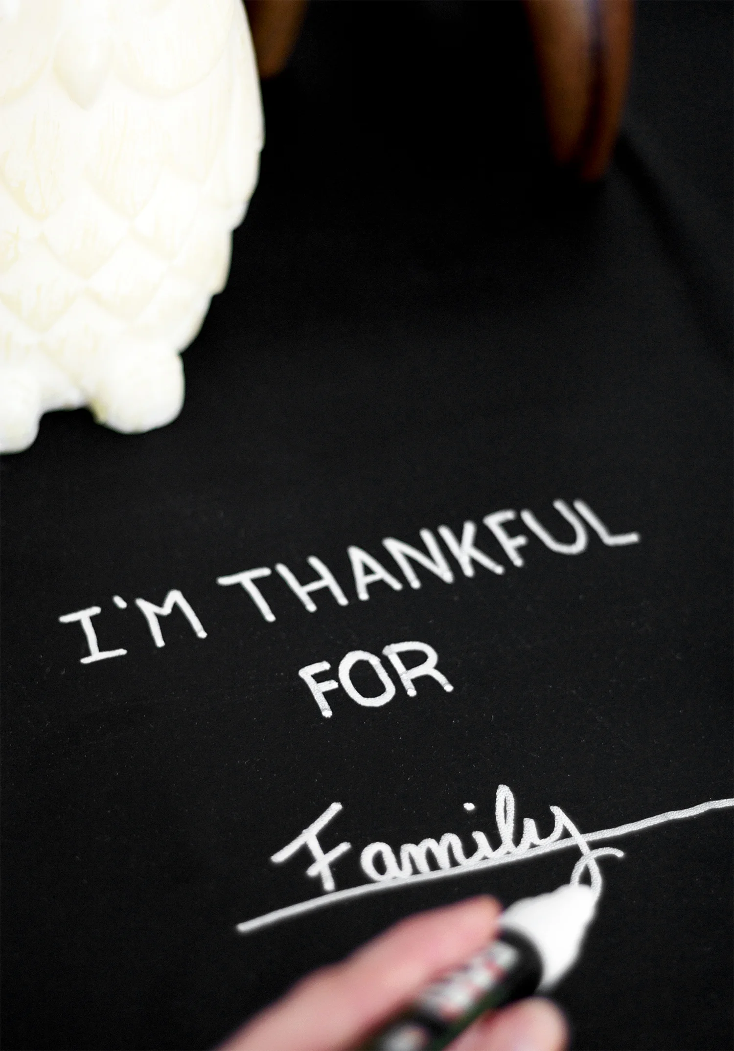 Thanksgiving table DIY