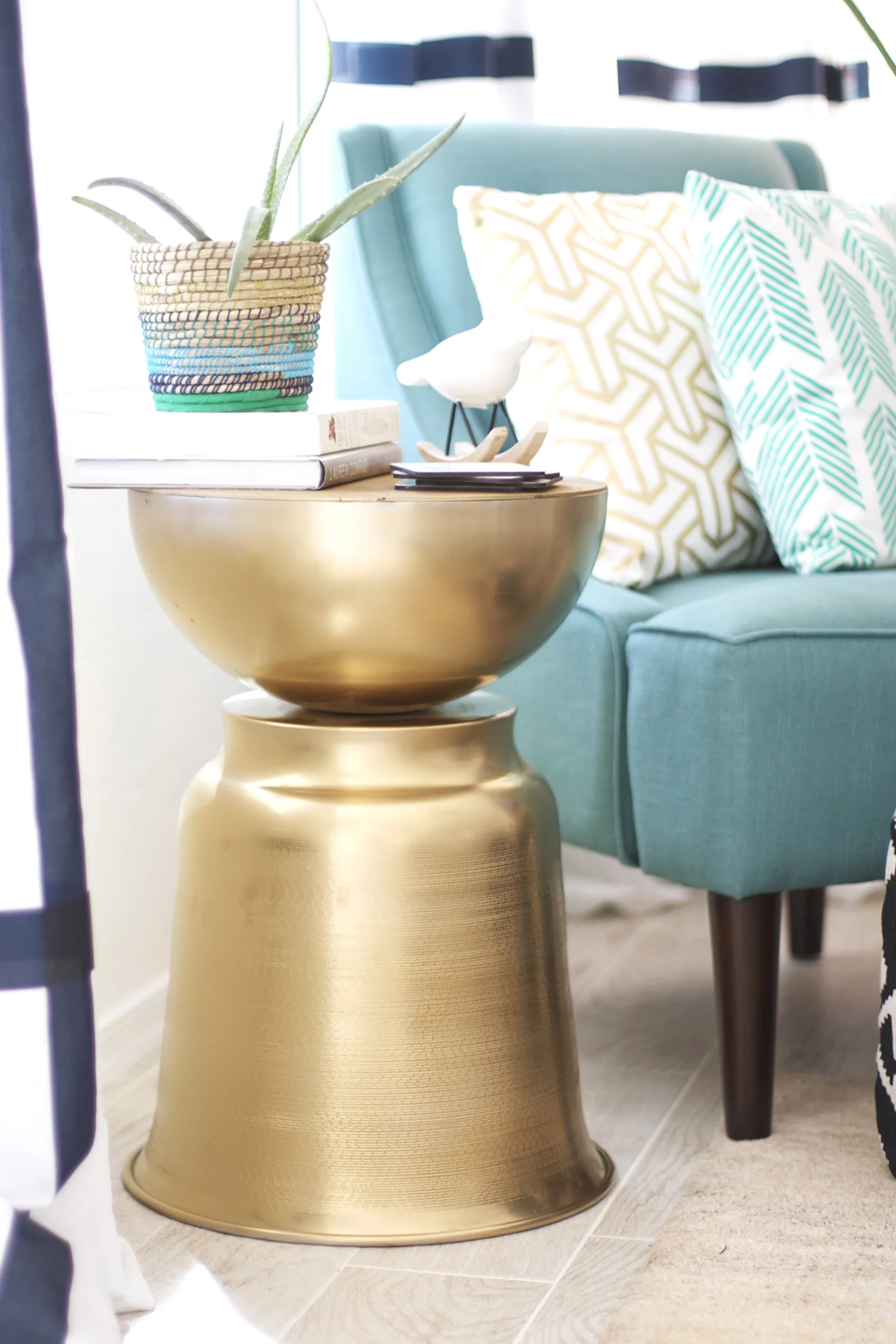 DIY side table