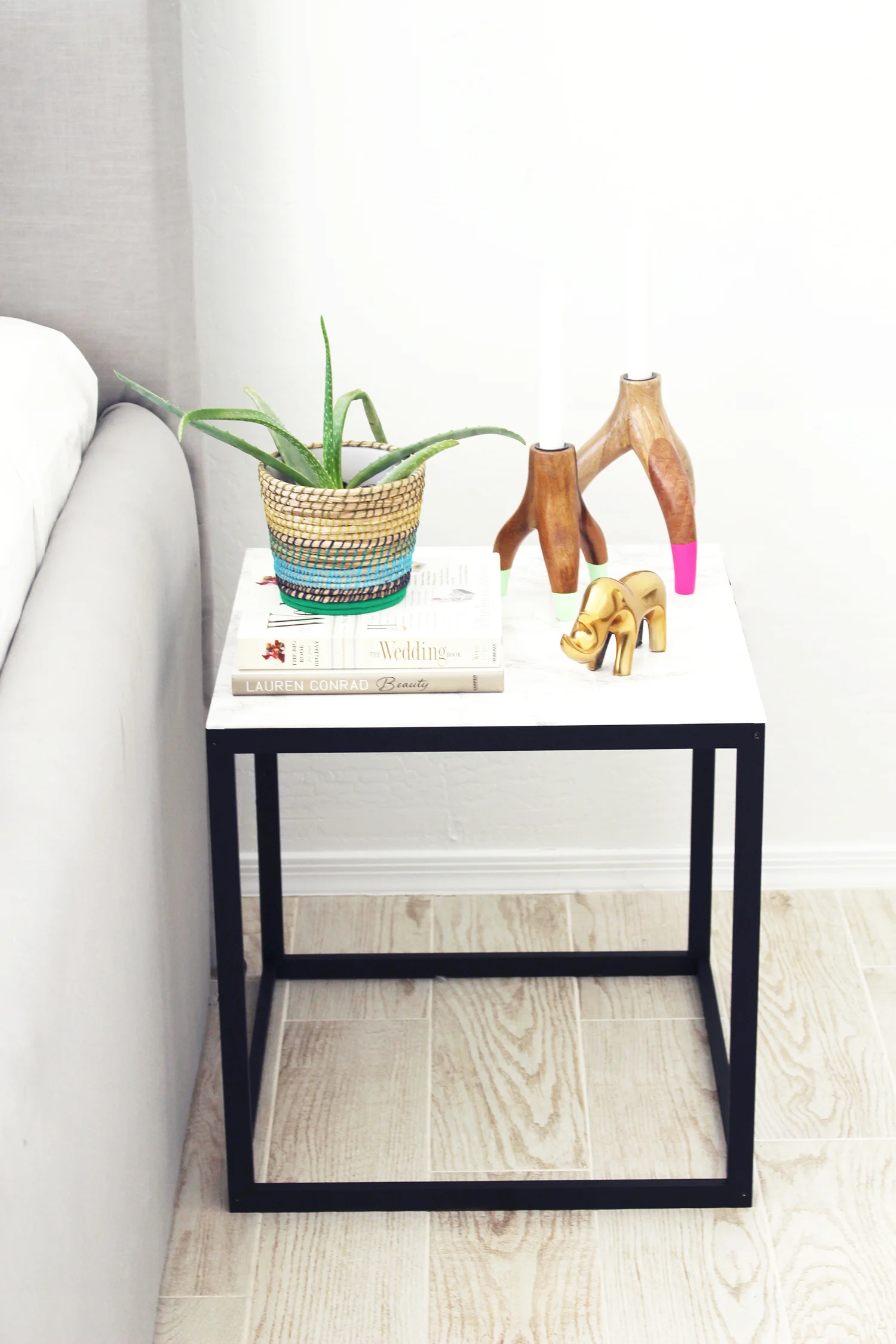 DIY nightstand