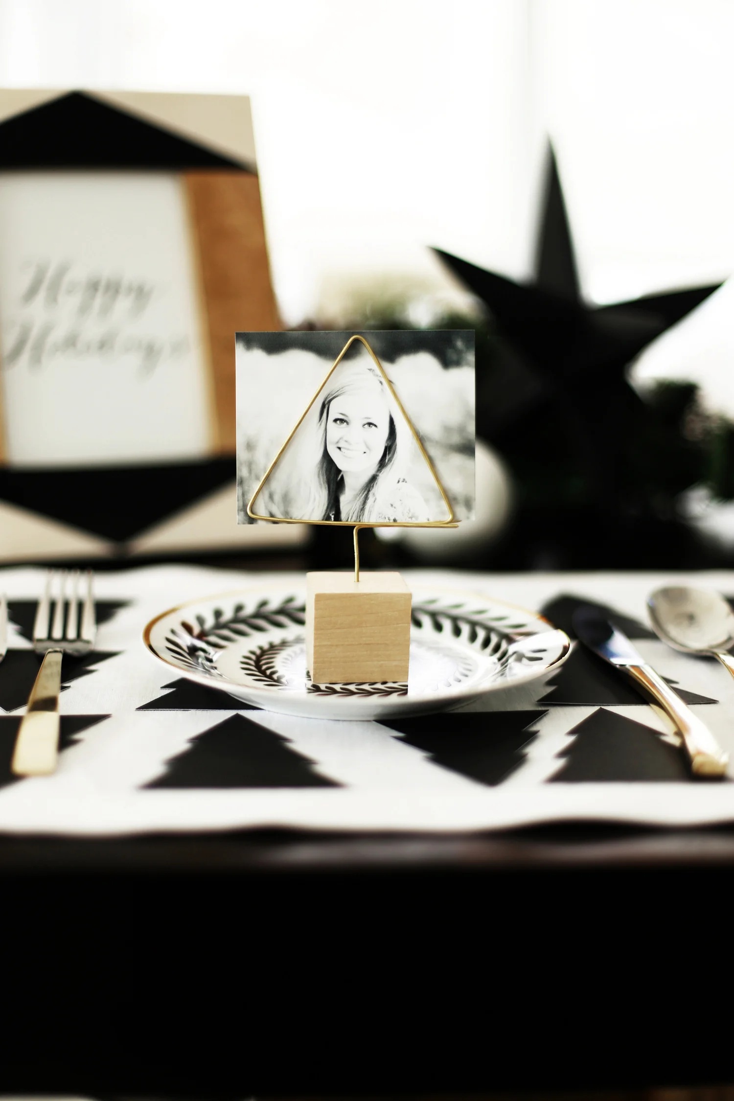 Christmas place setting ideas