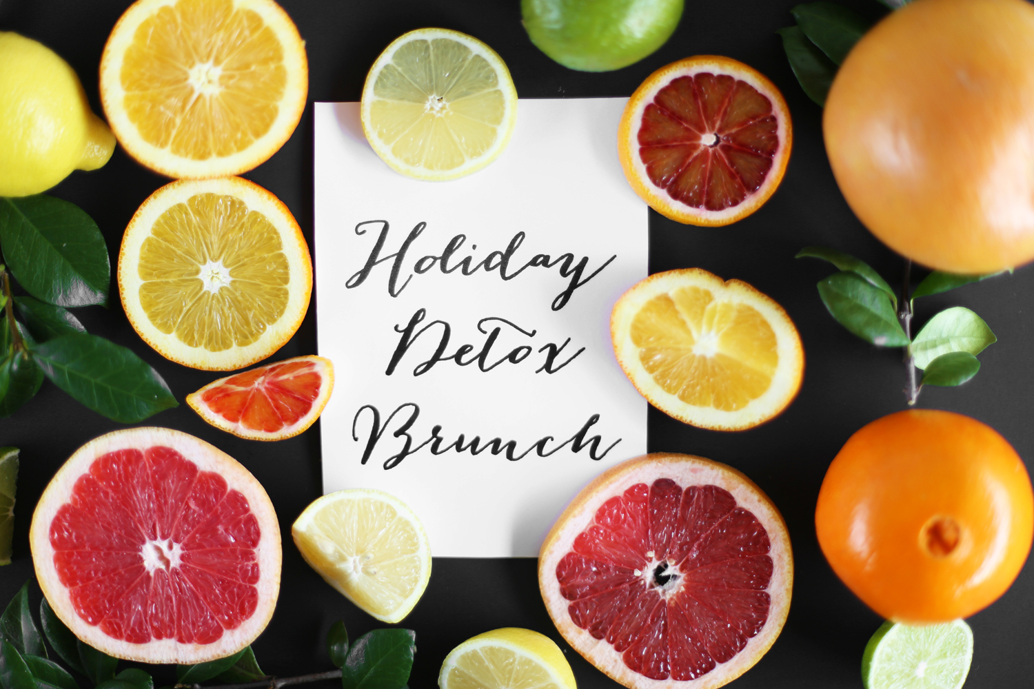 Holiday Detox Brunch