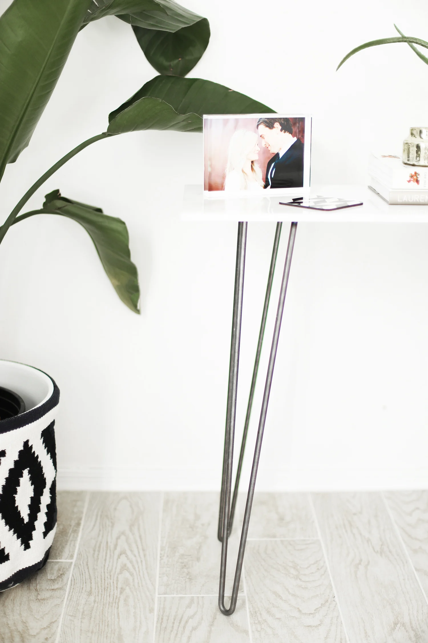 DIY marble nightstand
