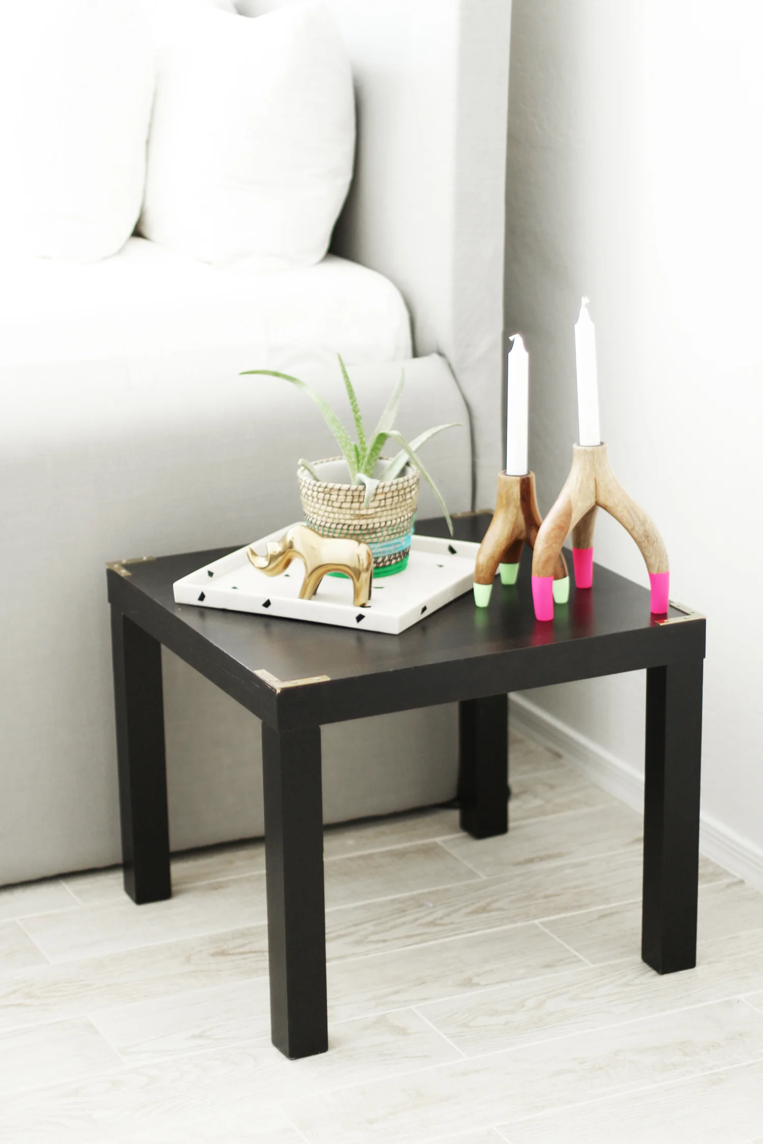DIY side table