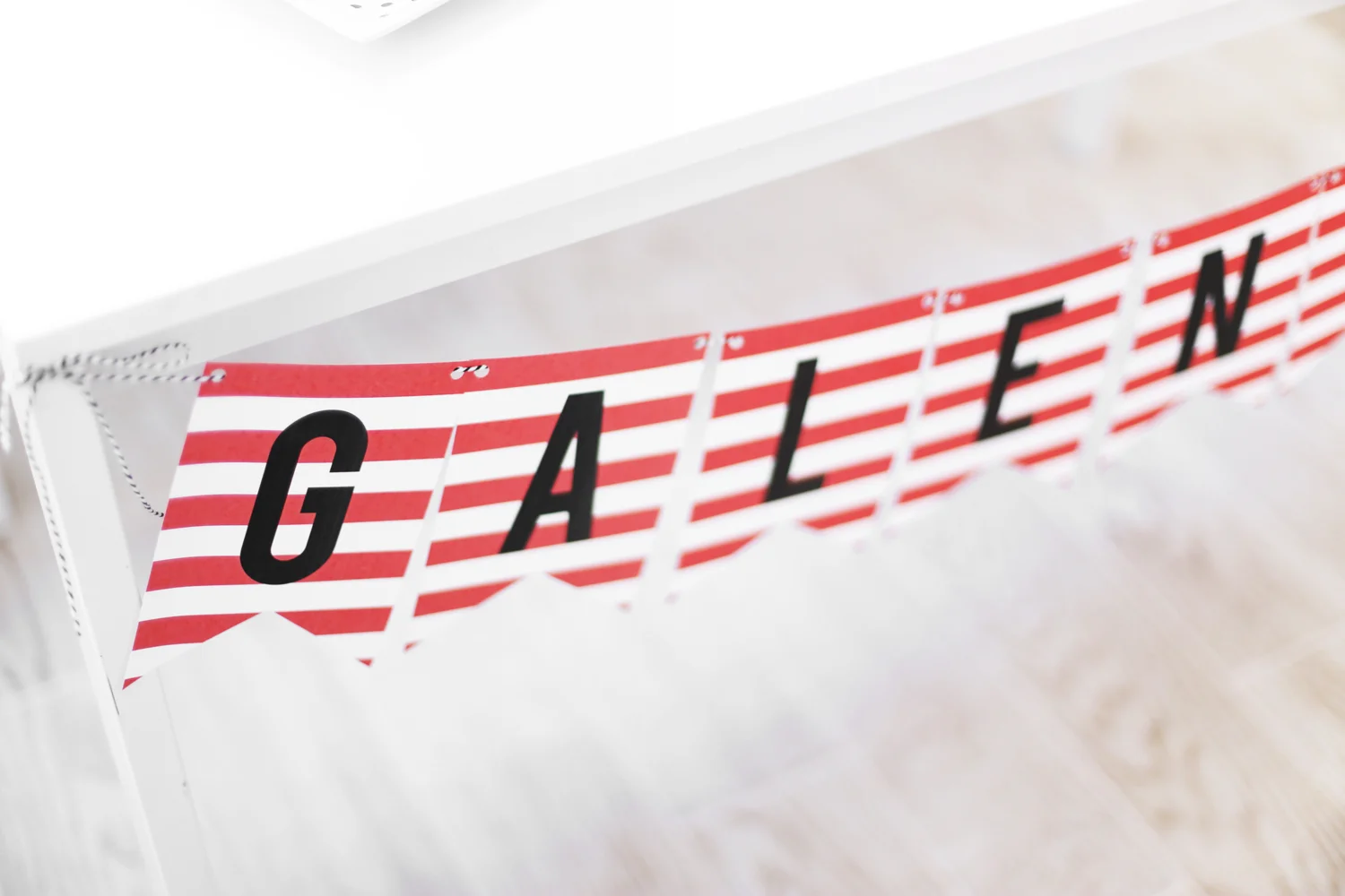 printable Galentine's Day banner