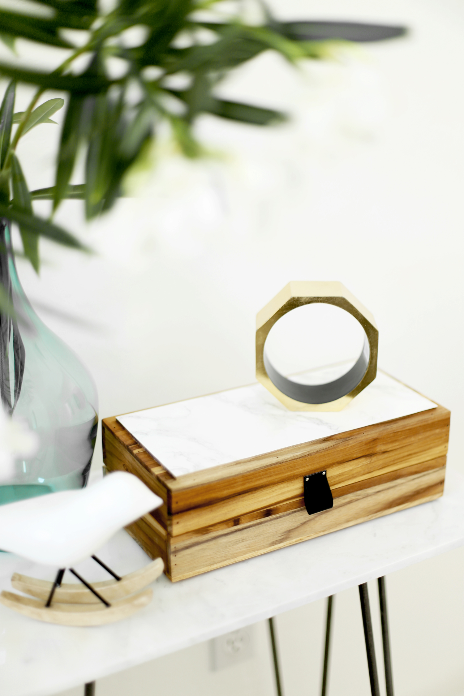 marble contact paper DIY