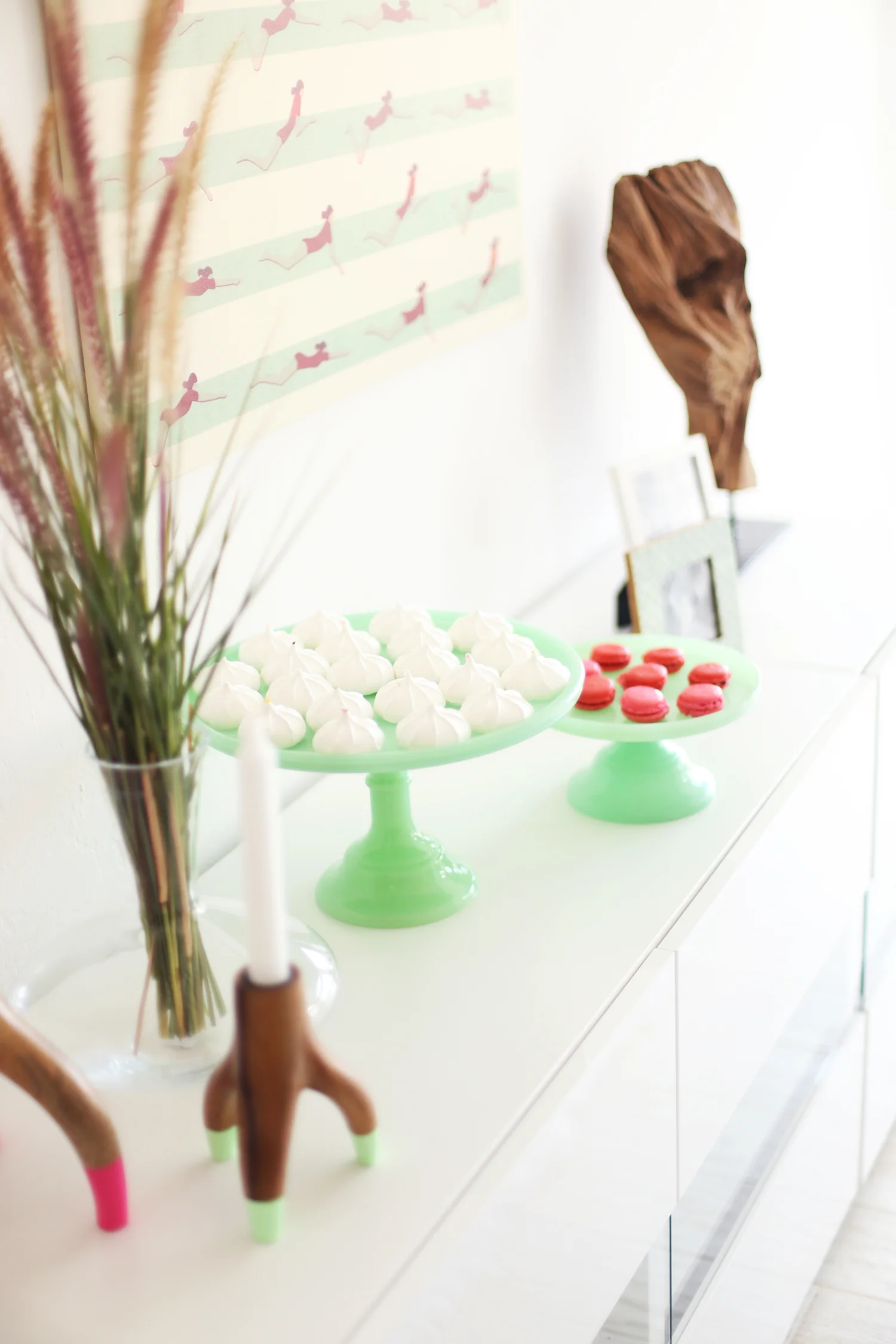 Jade Cake Stands