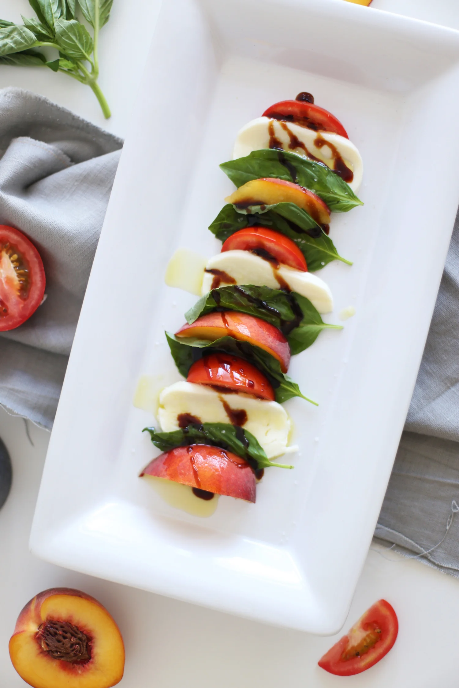 peach salad