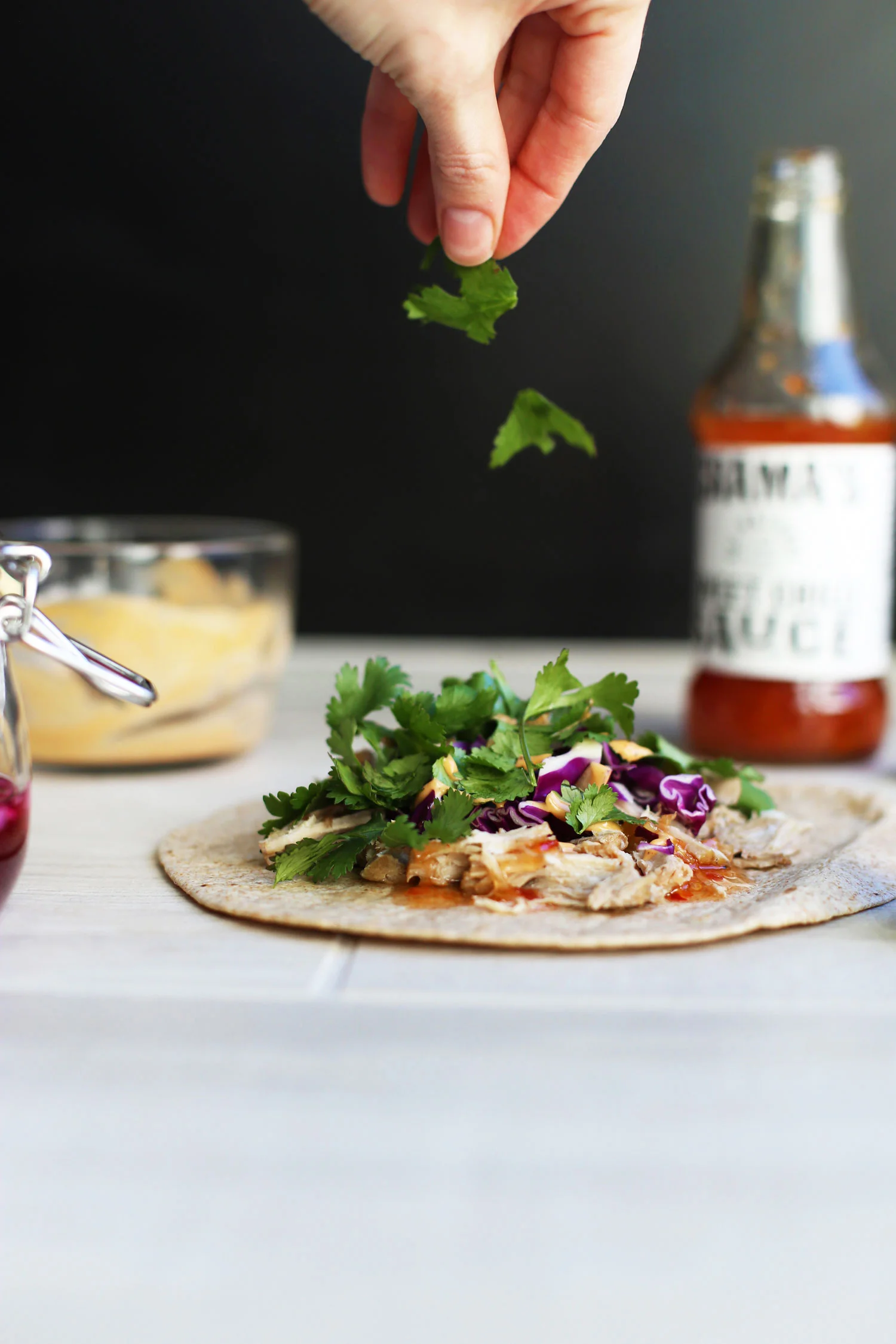 slow cooker pork tacos