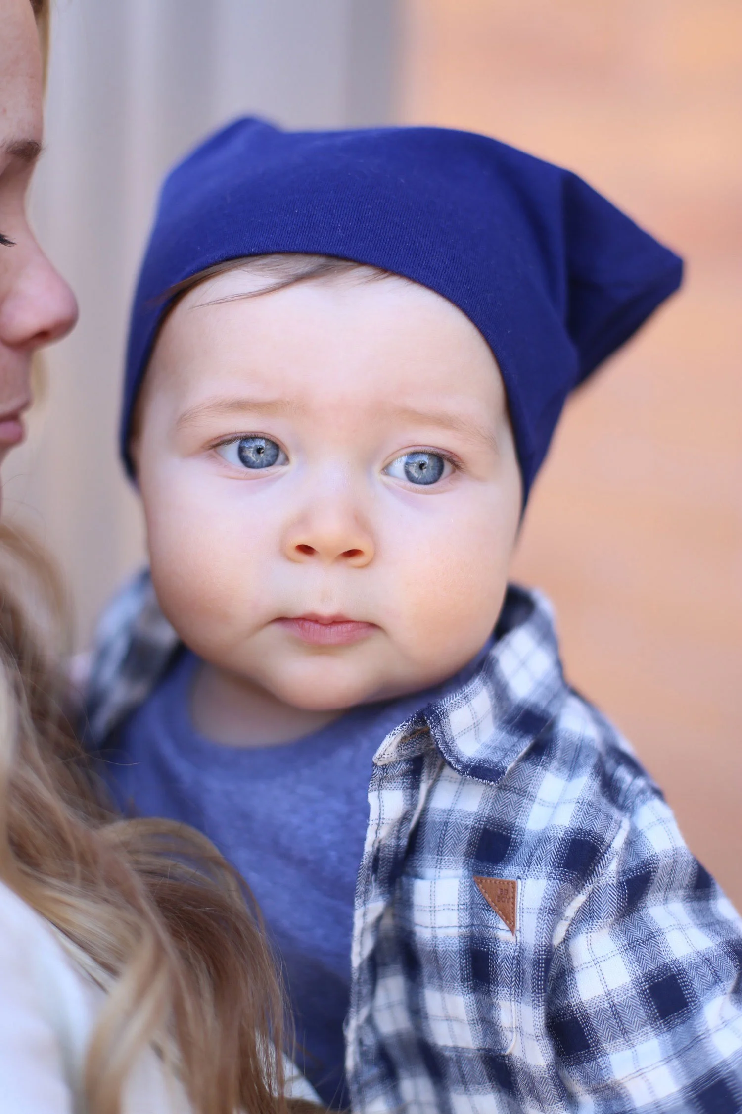 cute outfit with beanie