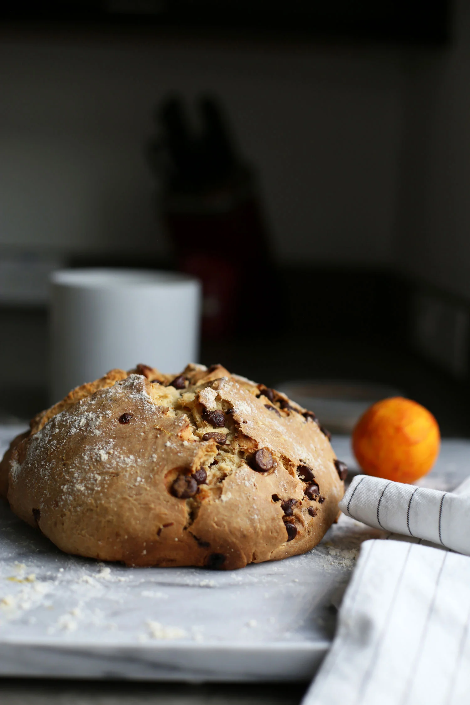 Irish Soda Bread with Chocolate Chips