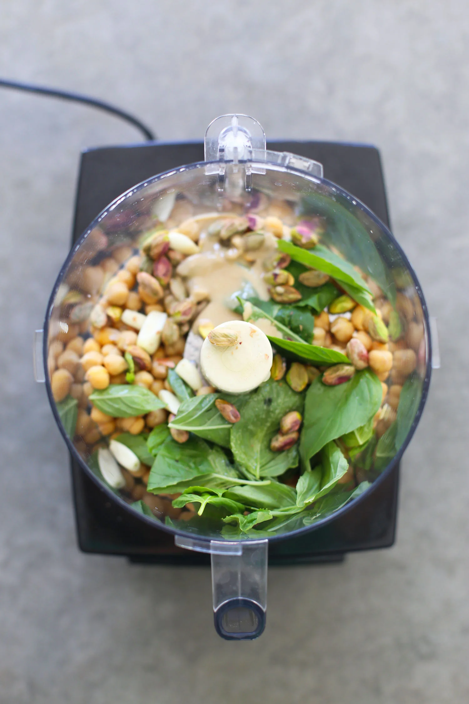 basil hummus
