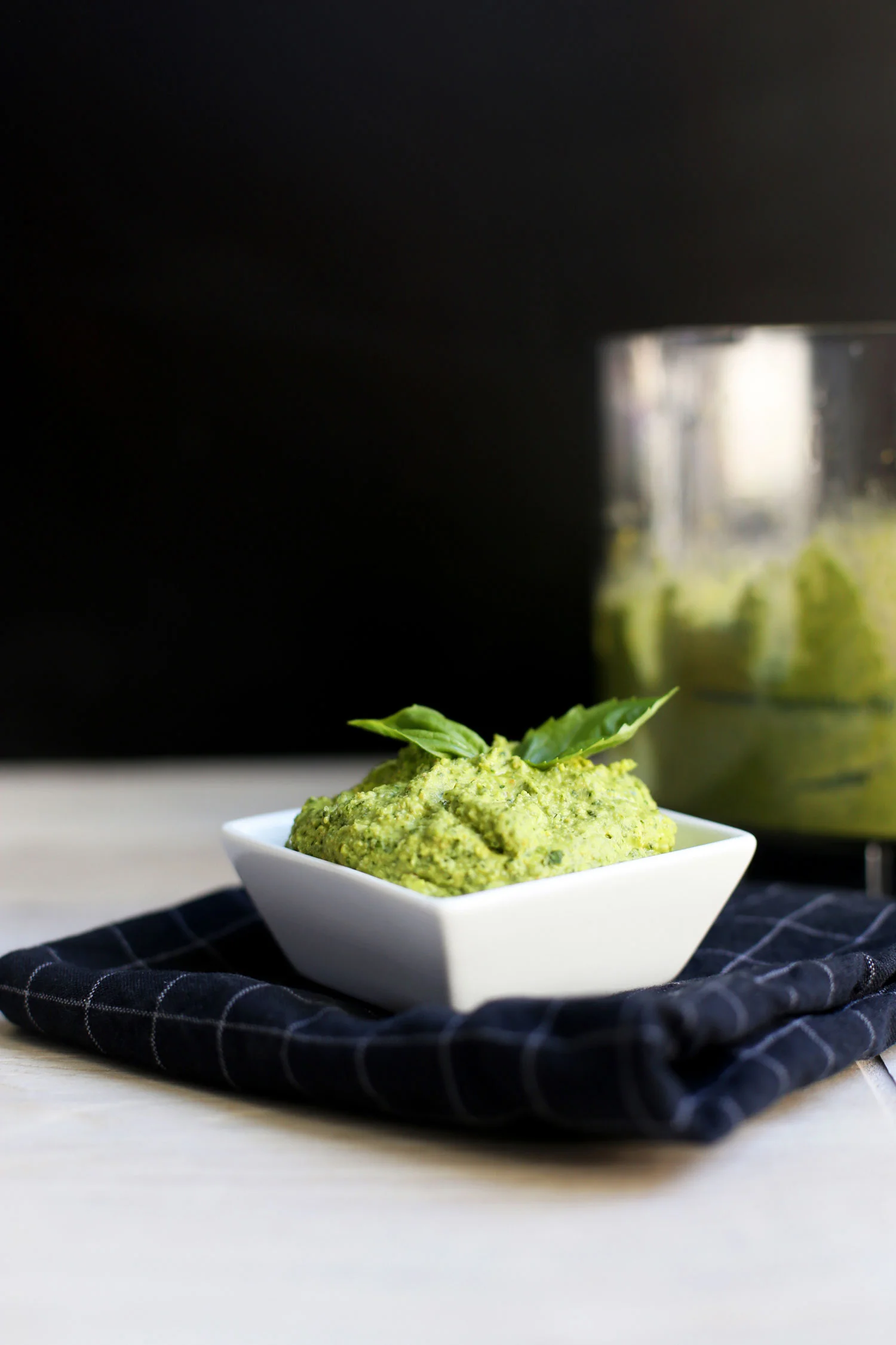 recipe for basil hummus