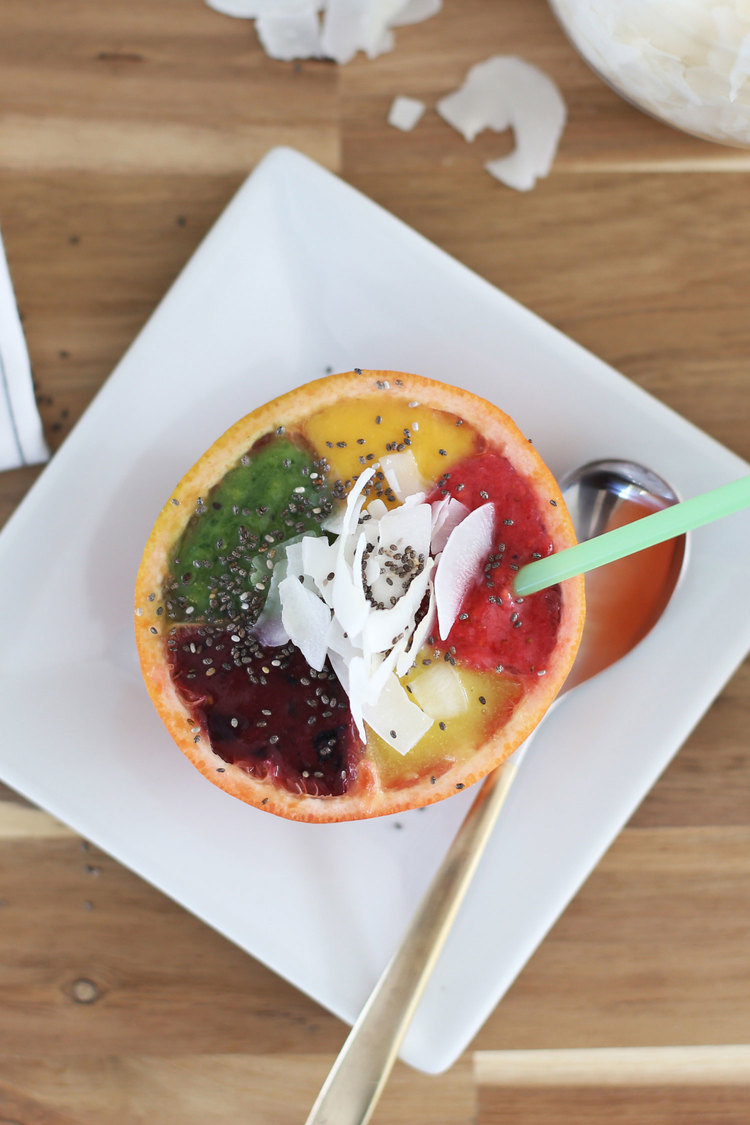 Rainbow Smoothie Bowl