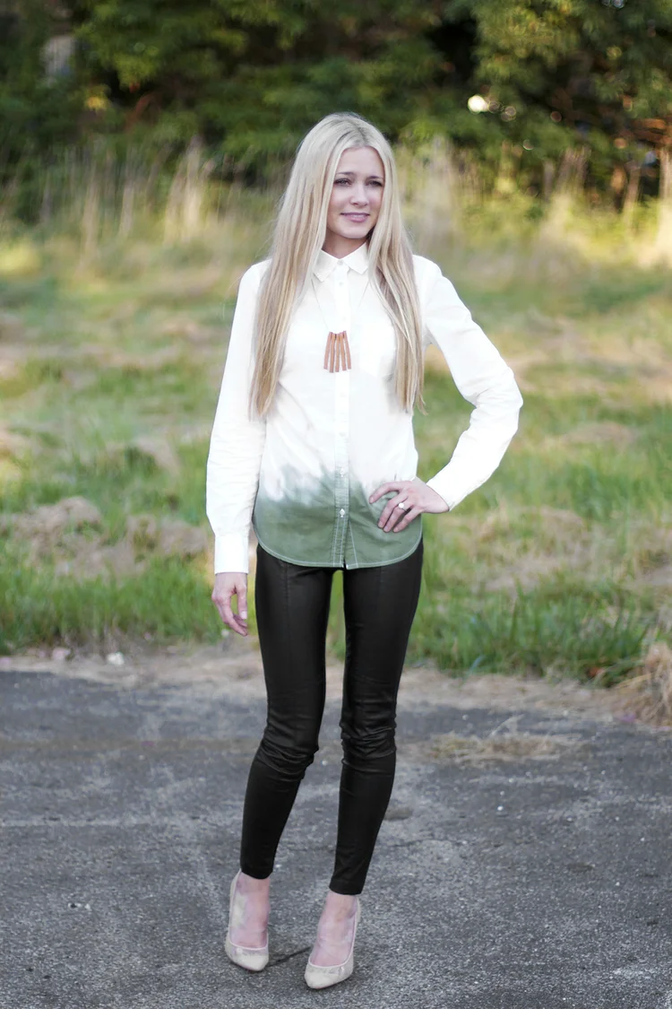 dip dye shirt