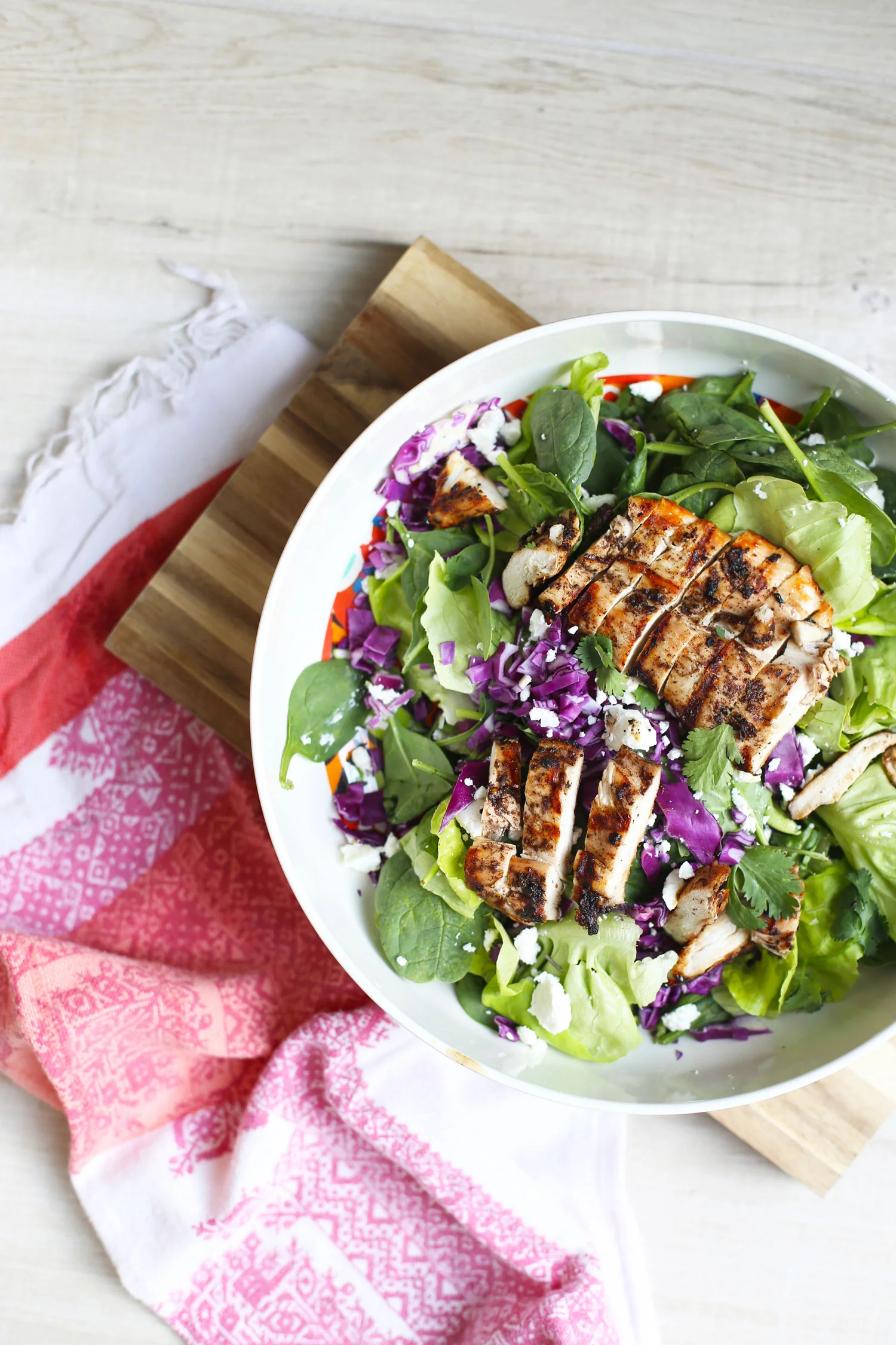 jerk chicken salad