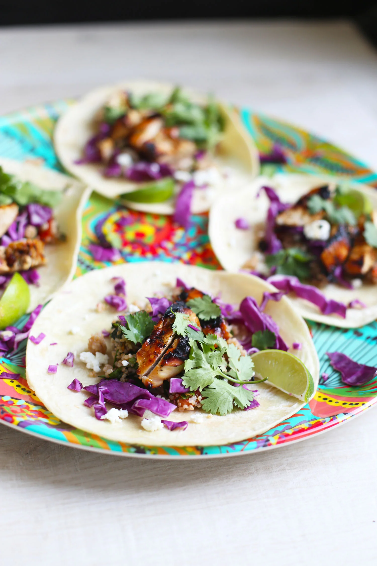 chipotle mango grilled chicken tacos