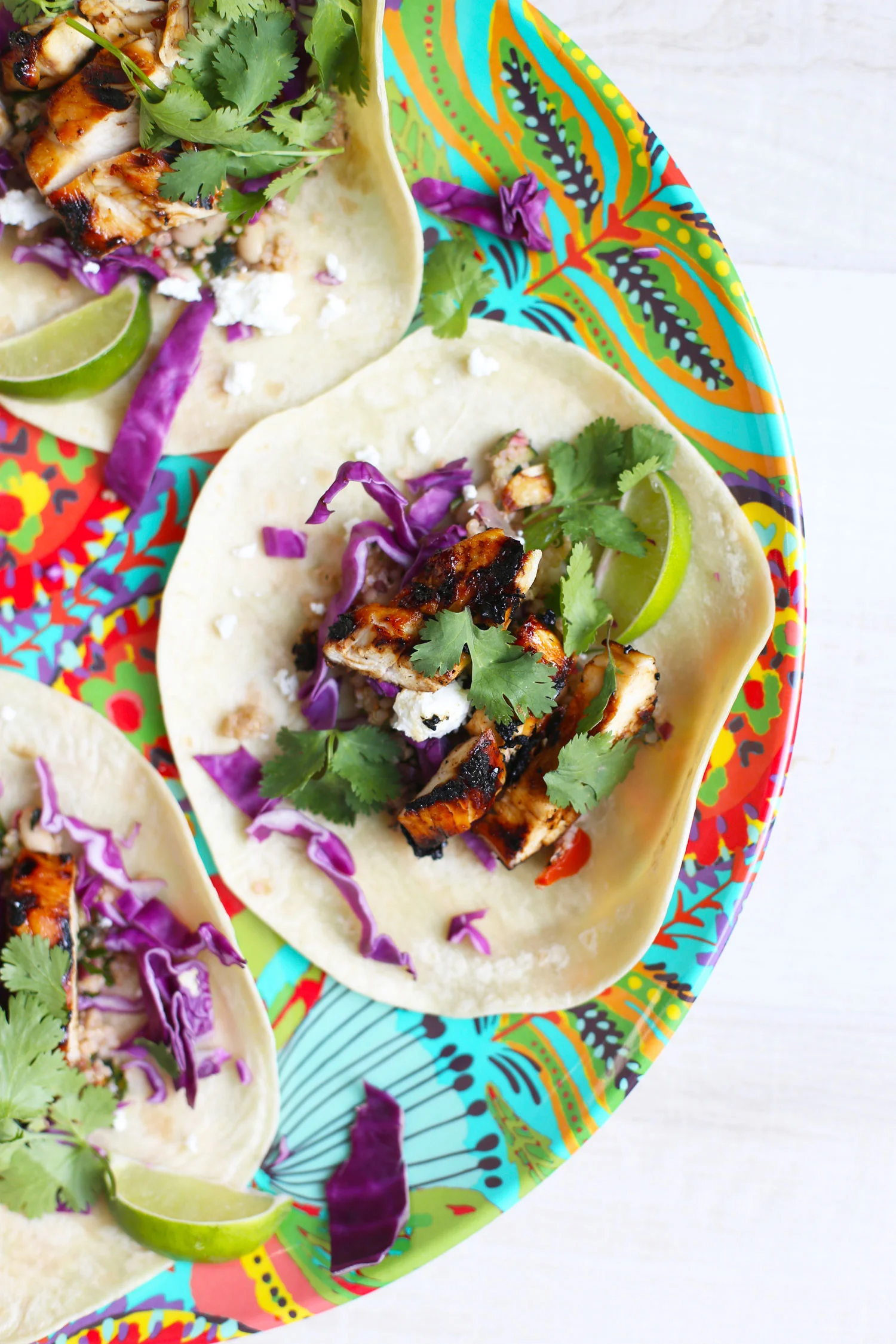 chipotle mango chicken tacos